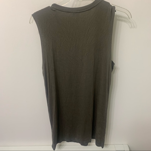 Green Fringe Coverup Dress - Picture 3 of 3